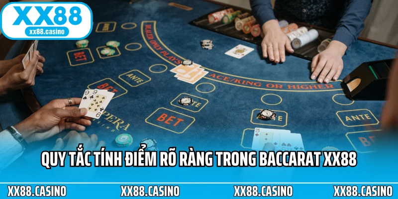 Quy tắc tính điểm rõ ràng trong Baccarat XX88 Quy tắc tính điểm rõ ràng trong Baccarat XX88